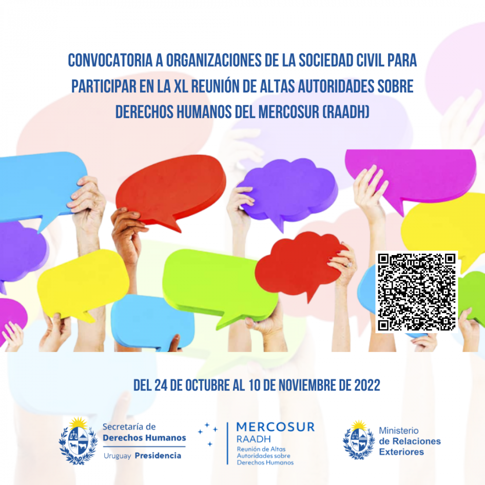 Convocatoria A Organizaciones De La Sociedad Civil Para Participar A La